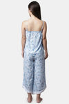 Shararat Cotton Pyajama Set - Blue — thumbnail 4