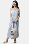 Shararat Cotton Pyajama Set - Blue — thumbnail 5