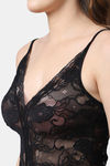 Shararat Lace Babydoll - Black — thumbnail 6