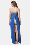Shararat Lace Babydoll - Blue — thumbnail 4