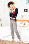 Zivame Cotton CoZzzies  Solid Pyjama- Grey — thumbnail 3
