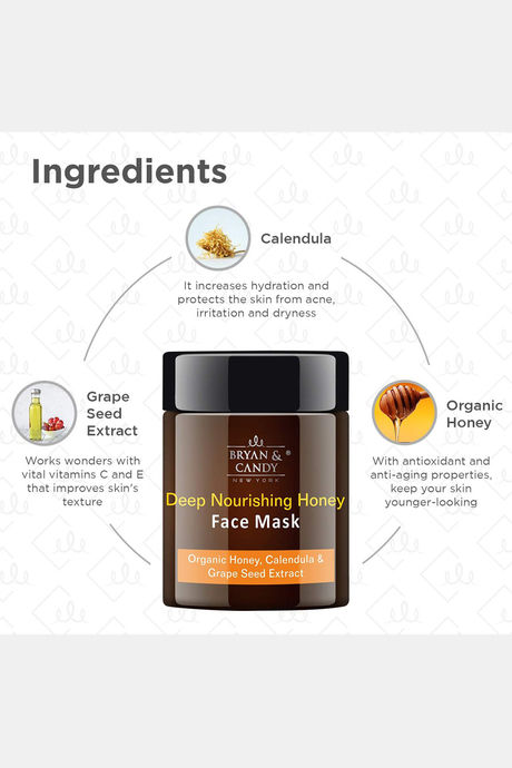 Bryan & Candy Deep Nourishing Honey Face Mask - 100 g — image 3