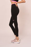 Sanity Quick Dry Leggings - Black — thumbnail 5