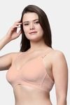 Eden Double Layered Non-Wired Full Coverage T-Shirt Bra (Pack of 2) - Multicolor — thumbnail 3