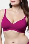 Eden Double Layered Non-Wired Full Coverage T-Shirt Bra (Pack of 2) - Multicolor — thumbnail 4