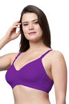Eden Double Layered Non-Wired Full Coverage T-Shirt Bra (Pack of 2) - Multicolor — thumbnail 3