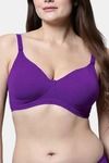 Eden Double Layered Non-Wired Full Coverage T-Shirt Bra (Pack of 2) - Multicolor — thumbnail 4