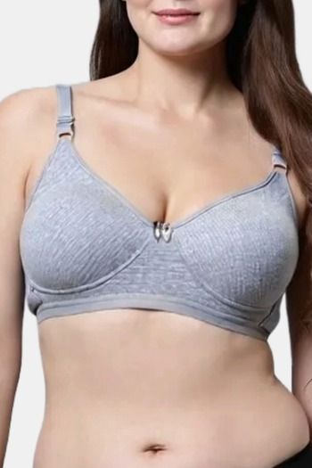 Eden Double Layered Non-Wired Full Coverage T-Shirt Bra (Pack of 2) - Multicolor — image 4