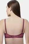 Eden Double Layered Non-Wired Full Coverage T-Shirt Bra - OnionPink — thumbnail 2