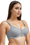 Eden Double Layered Non-Wired Full Coverage T-Shirt Bra (Pack of 2) - Multicolor — thumbnail 3
