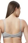 Eden Padded Non-Wired Full Coverage Maternity / Nursing Bra - Grey — thumbnail 2