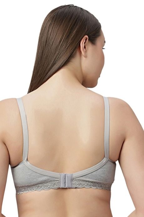 Eden Padded Non-Wired Full Coverage Maternity / Nursing Bra - GreyGrey — image 2