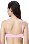 Eden Padded Non-Wired Full Coverage T-Shirt Bra - Pink — thumbnail 2