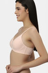 Eden Padded  Non-Wired Full Coverage T-Shirt Bra (Pack of 2) - MagentaPeach — thumbnail 3