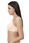 Eden Padded  Non-Wired Full Coverage T-Shirt Bra (Pack of 2) - NavyblueSkin — thumbnail 3