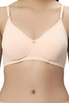 Eden Padded  Non-Wired Full Coverage T-Shirt Bra (Pack of 2) - NavyblueSkin — thumbnail 4