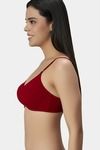 Eden Padded  Non-Wired Full Coverage T-Shirt Bra (Pack of 2) - PinkRed — thumbnail 3