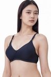Eden Padded  Non-Wired Full Coverage T-Shirt Bra - Navyblue — thumbnail 3