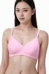 Eden Padded  Non-Wired Full Coverage T-Shirt Bra - Pink — thumbnail 1