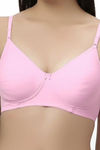 Eden Padded  Non-Wired Full Coverage T-Shirt Bra - Pink — thumbnail 4