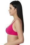 Eden Padded  Non-Wired Full Coverage T-Shirt Bra (Pack of 2) - GreyMagenta — thumbnail 3