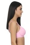 Eden Padded  Non-Wired Full Coverage T-Shirt Bra (Pack of 2) - GreyPink — thumbnail 3