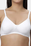 Eden Padded  Non-Wired Full Coverage T-Shirt Bra (Pack of 2) - MagentaWhite — thumbnail 4