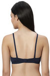 Eden Padded  Non-Wired Full Coverage T-Shirt Bra (Pack of 2) - NavyblueNavyblue — thumbnail 2
