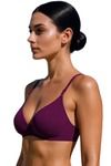 Eden Double Layered Non-Wired 3/4th Coverage T-Shirt Bra (Pack of 2) - Multicolor — thumbnail 3
