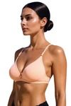 Eden Double Layered Non-Wired 3/4th Coverage T-Shirt Bra (Pack of 2) - Multicolor — thumbnail 3
