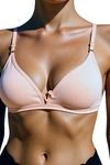 Eden Double Layered Non-Wired 3/4th Coverage T-Shirt Bra (Pack of 2) - Multicolor — thumbnail 4