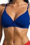 Eden Double Layered Non-Wired 3/4th Coverage T-Shirt Bra (Pack of 2) - Multicolor — thumbnail 4