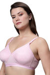Eden Double Layered Non-Wired Full Coverage Maternity / Nursing Bra - Pink — thumbnail 3