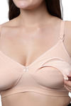Eden Double Layered Non-Wired Full Coverage Maternity / Nursing Bra (Pack of 2) - Multicolor — thumbnail 4
