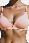 Eden Double Layered Non-Wired 3/4th Coverage T-Shirt Bra (Pack of 2) - Multicolor — thumbnail 4