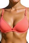 Eden Double Layered Non-Wired 3/4th Coverage T-Shirt Bra (Pack of 2) - Multicolor — thumbnail 4