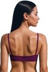 Eden Double Layered Non-Wired 3/4th Coverage T-Shirt Bra (Pack of 2) - Multicolor — thumbnail 2