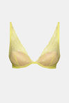 Yamamay Wired Medium Coverage Push-Up Bra - Lemon Yellow — thumbnail 4