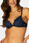 Yamamay Non-Wired Medium Coverage Push-Up Bra - Night Blue — thumbnail 3