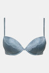 Yamamay Wired Medium Coverage Push-Up Bra - Powder Blue — thumbnail 5