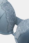 Yamamay Wired Medium Coverage Push-Up Bra - Powder Blue — thumbnail 6