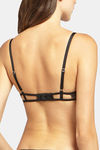 Yamamay Wired Medium Coverage Push-Up Bra - Black — thumbnail 2