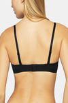 Yamamay Wired Medium Coverage Tube Bra - Black — thumbnail 2