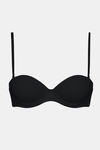 Yamamay Wired Medium Coverage Tube Bra - Black — thumbnail 4