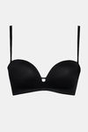 Yamamay Non-Wired Medium Coverage Tube Bra - Black — thumbnail 4