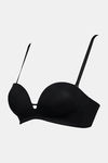 Yamamay Non-Wired Medium Coverage Tube Bra - Black — thumbnail 5