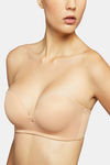Yamamay Non-Wired Medium Coverage Tube Bra - Honey — thumbnail 3
