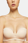 Yamamay Non-Wired Medium Coverage Tube Bra - Natural — thumbnail 1