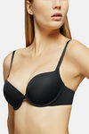 Yamamay Wired Medium Coverage Push-Up Bra - Black — thumbnail 3