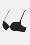 Yamamay Wired Medium Coverage Push-Up Bra - Black — thumbnail 5